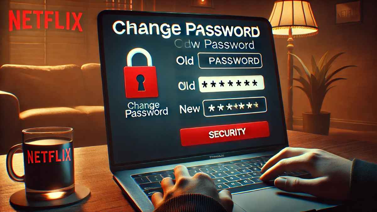 change password of netflix