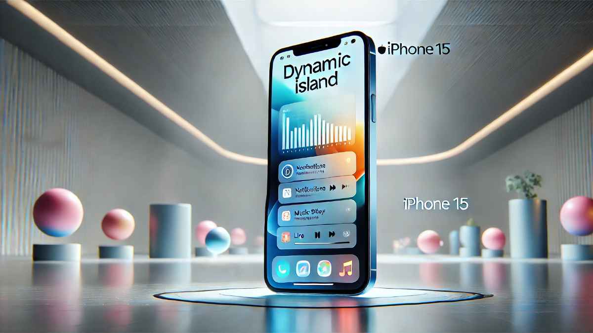 dynamic island iphone 15