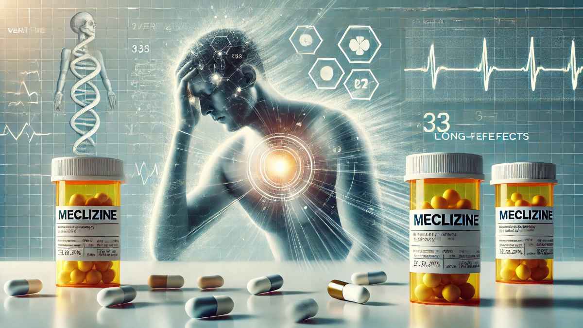long term side effects of meclizine
