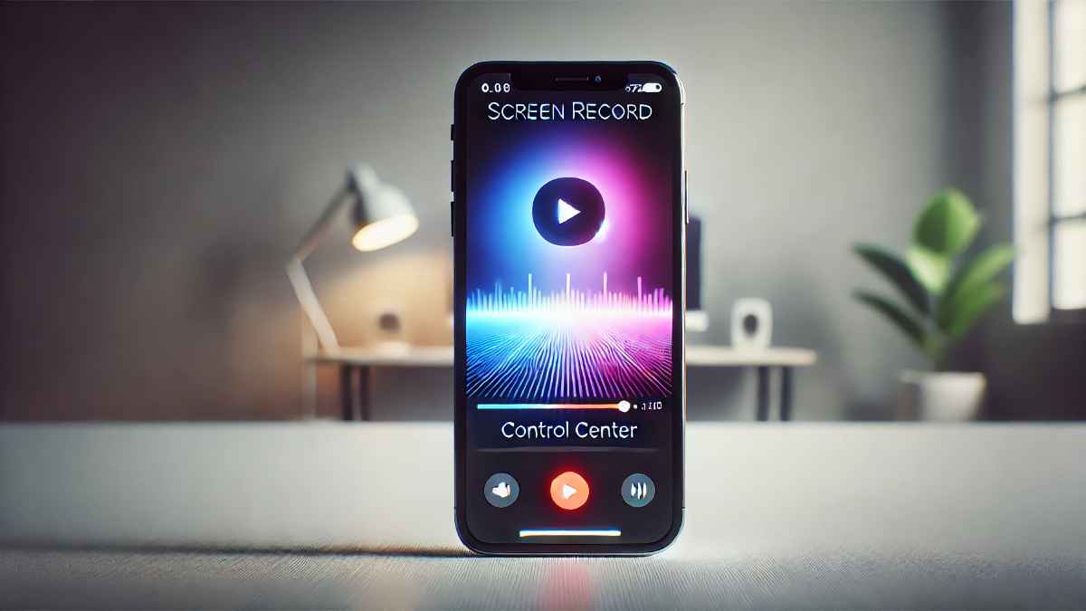 screen record with iphone