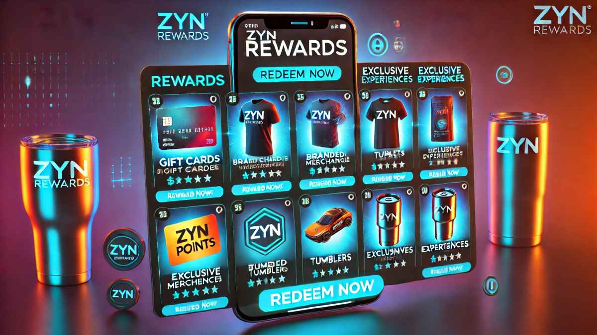 what can you get for zyn rewards